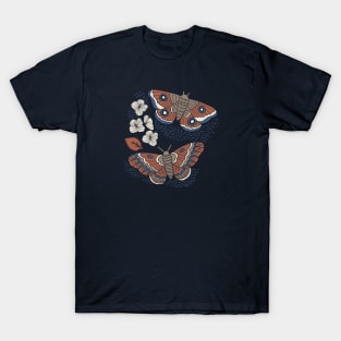 Midnight Rusted Moths T-Shirt